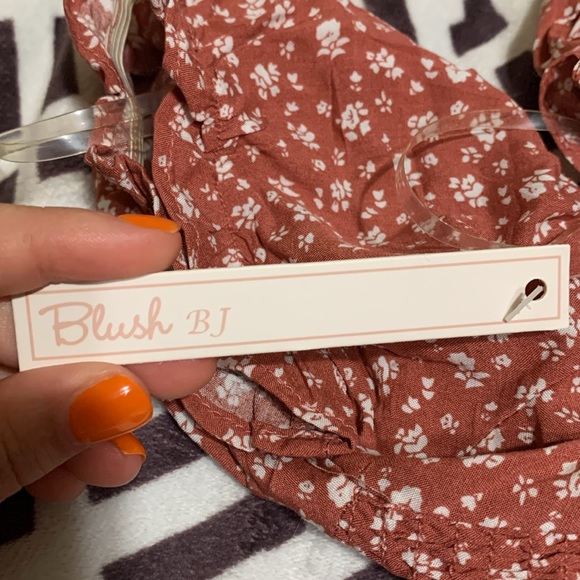 BLUSH BJ Blouse Size Small - Picture 5 of 5